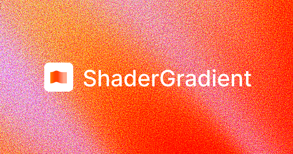 Shader Gradient product screenshot