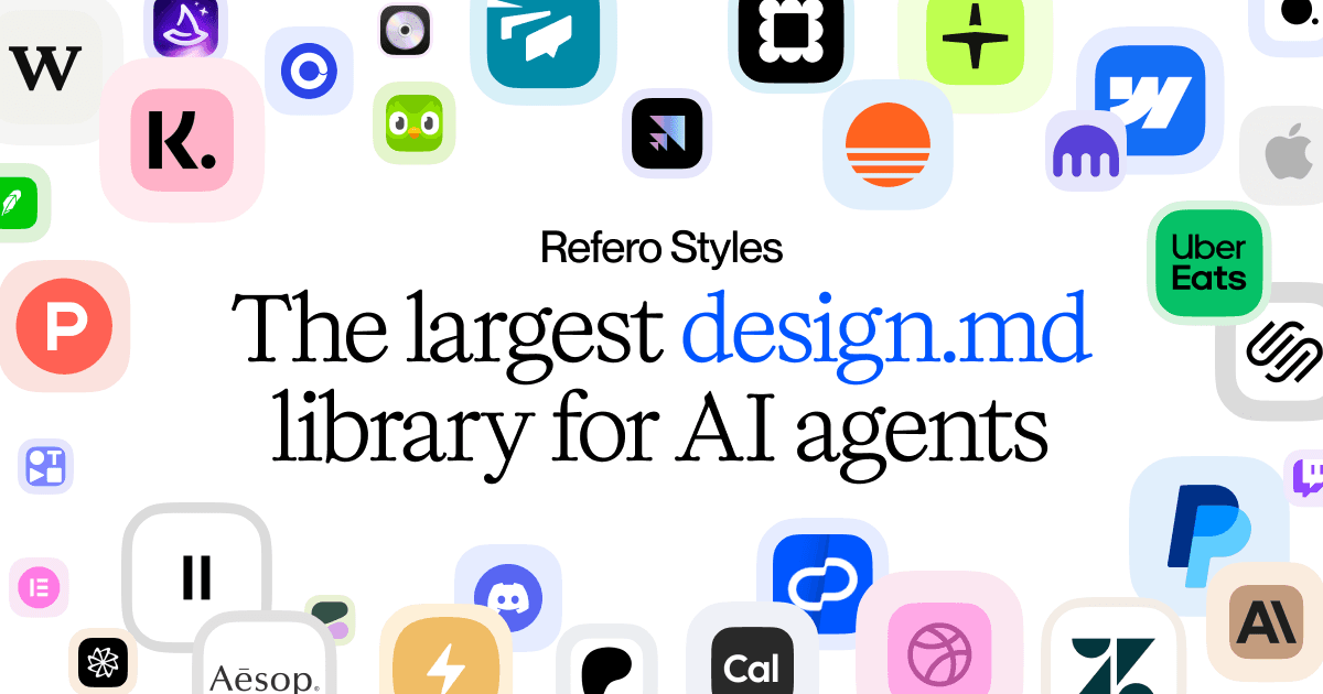 Styles Refero product screenshot